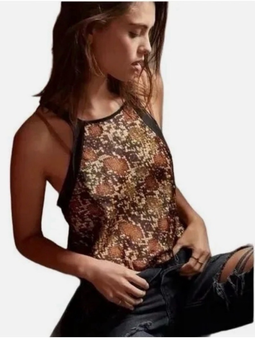 Free People Intimately “Nights Out” bodysuit Small NWT